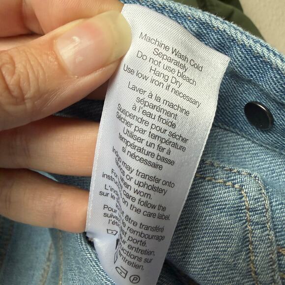 Veronica Beard Emelia Combo Denim Bomber Jacket Size S - Picture 6 of 6